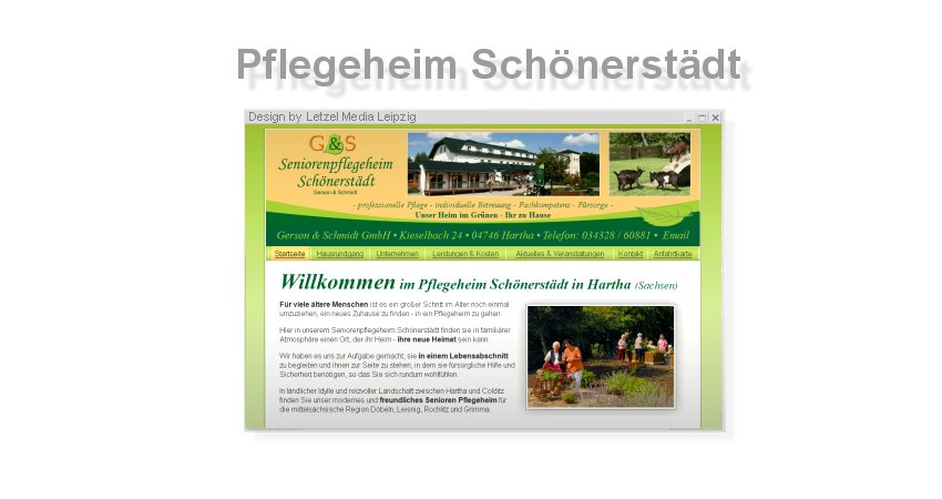 Referenz Webprojekt Altenheim/Pflegeheim